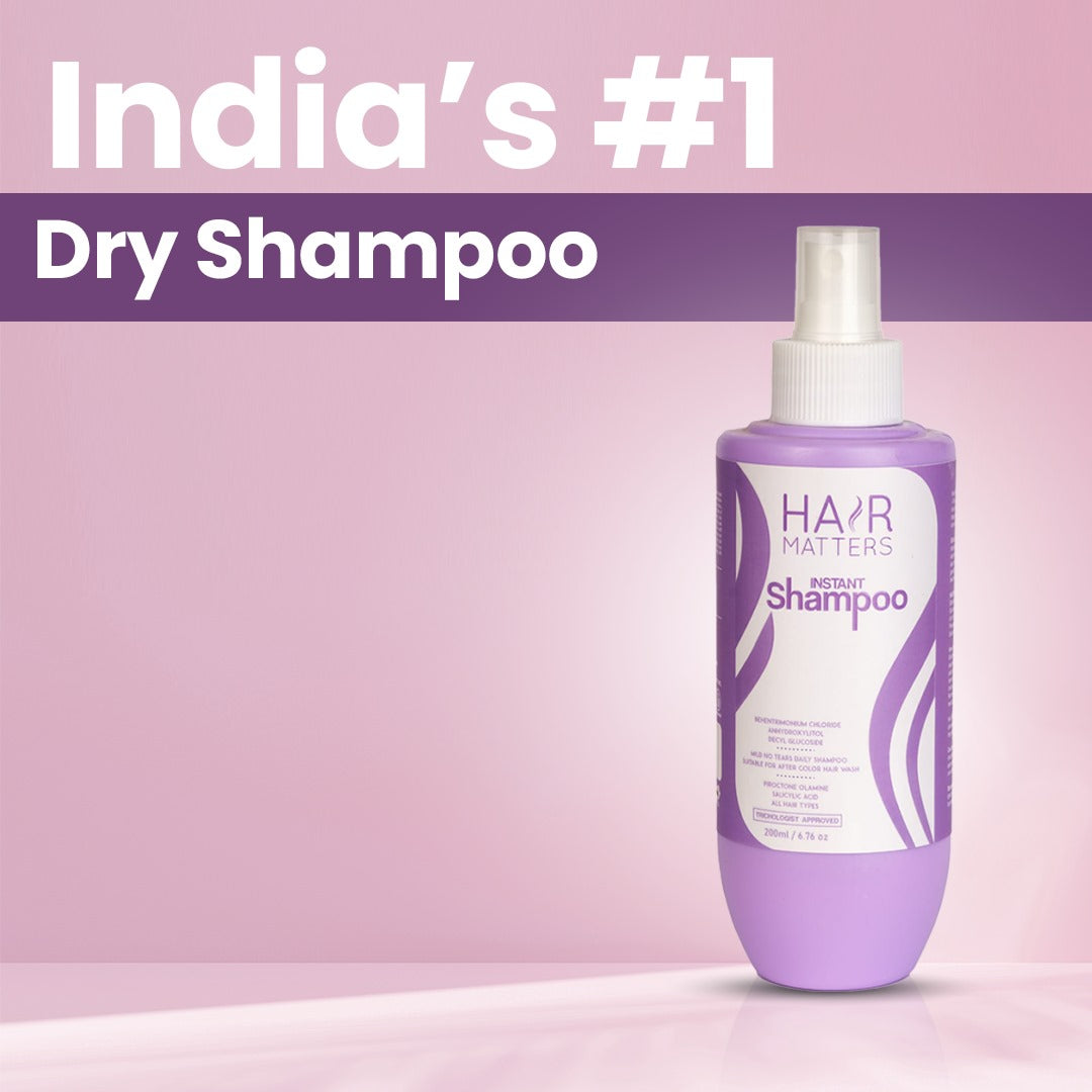 Instant Shampoo | Hair Growth Shampoo | Fights Hair Fall | Grows New Hair | Prevents Breakage & Split | 200ml