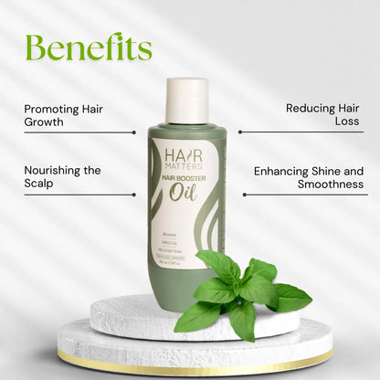 Hair Booster Oil | Apricot Kernel & Bakuchi Blend | Promotes Growth, Strengthens, Nourishes | 150ml