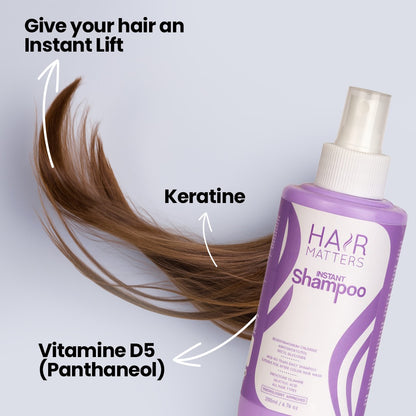 Instant Shampoo | Hair Growth Shampoo | Fights Hair Fall | Grows New Hair | Prevents Breakage & Split | 200ml